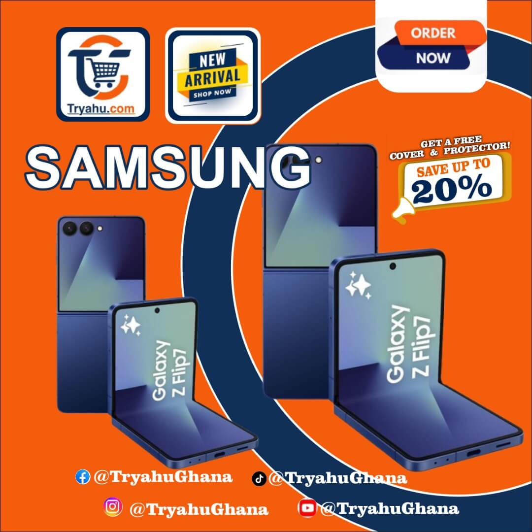 Samsung Galaxy Z Flip 7 (5G) Buy Online in Ghana – Compact-Stylish-Powerful